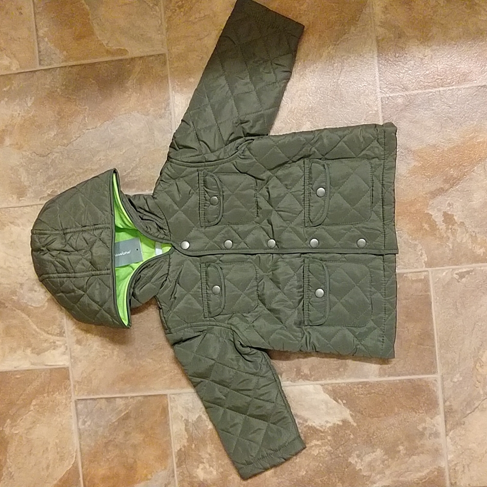 First Impressions Quilted Baby Jacket 12M